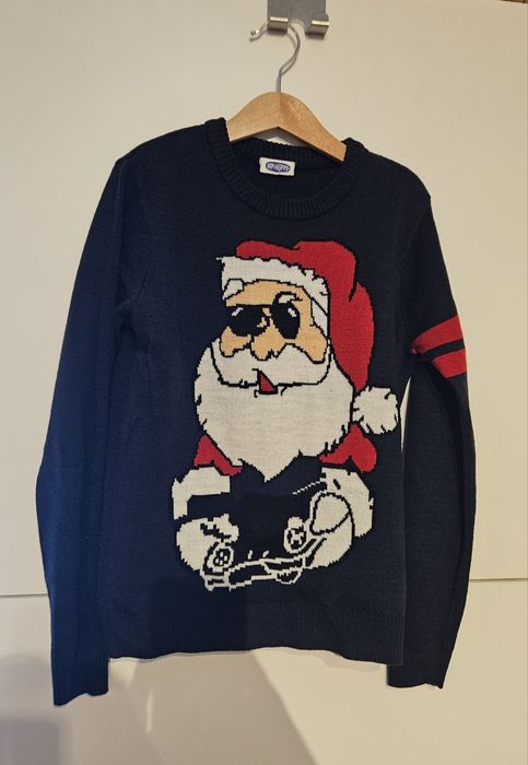 Grający Sweter Mikołaj Święta 134/140