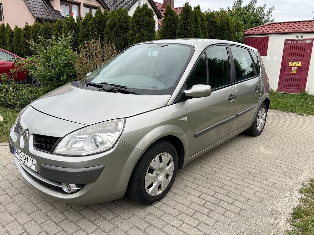 Renault Scenic lifting 2007r 1.5 dci ważne opłaty