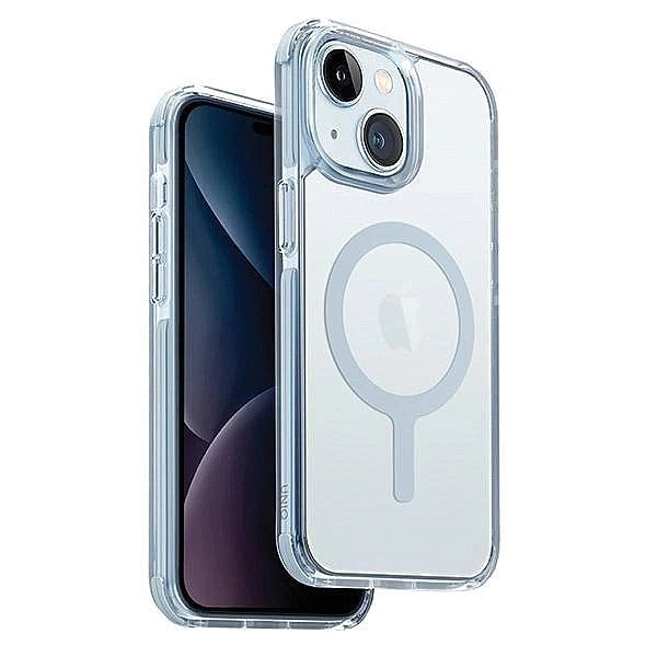 Etui UNIQ Combat Magclick Charging na iPhone 15 Plus / 14 Plus - jasno