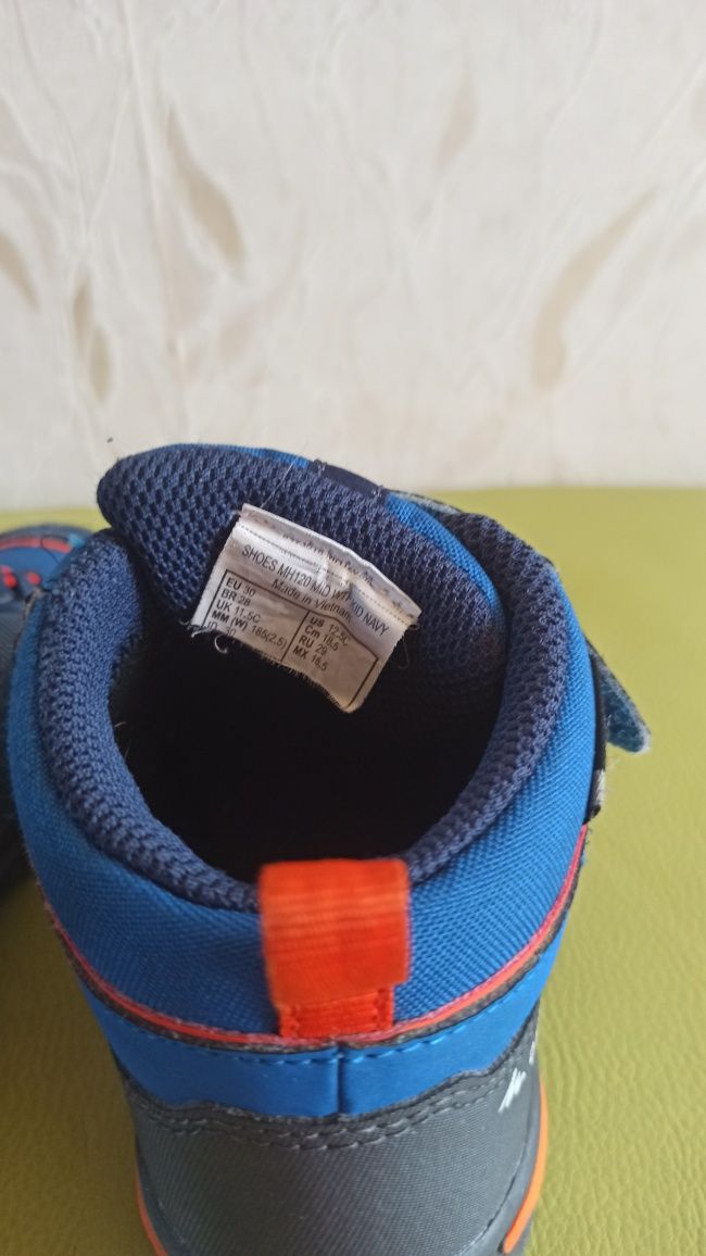 Jak NOWE!!! Buty turystyczne chłopięce Quechua rozm. 30 wkladka 18,7cm