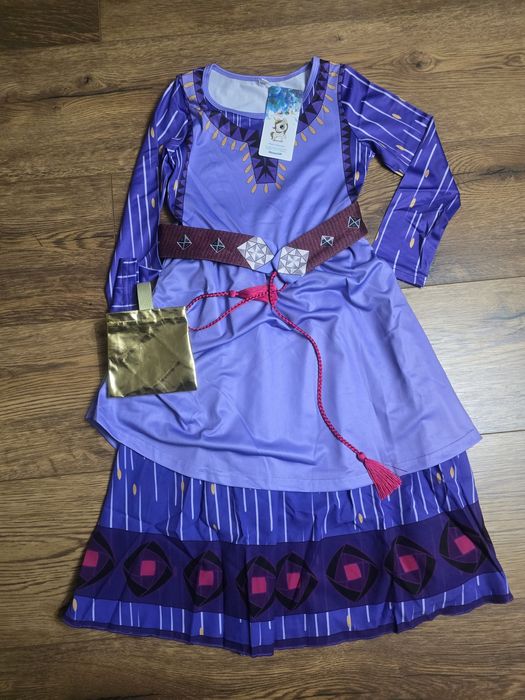 Przebranie Asha Wish Życzenie sukienka strój kostium r. 110 karnawał