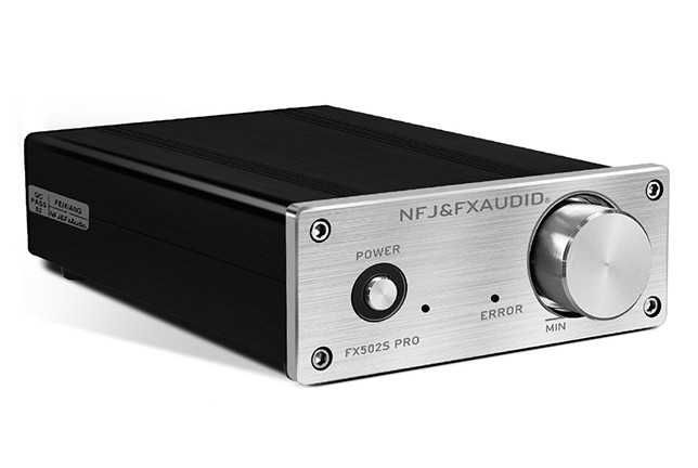 Цифровий стерео підсилювач FX-Audio FX-502SPRO 2 х 80 Вт / 4 Ом Silver