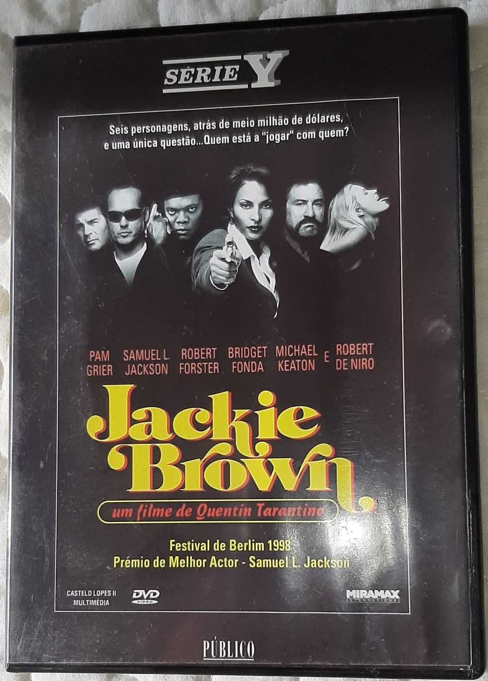 DVD Die Hard, Arma Mortífera, Clube de Combate, Jackie Brown, A Ilha