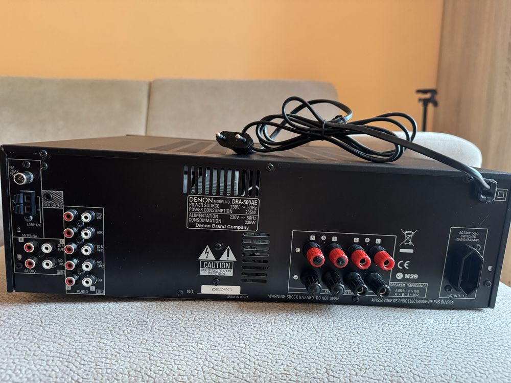 Amplituner Denon DRA-500AE, stan idealny!!!