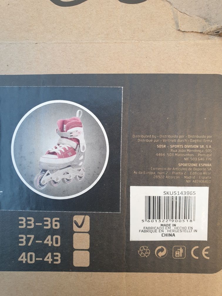 Patins em linha criança
