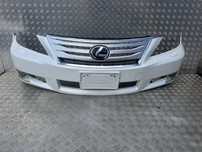 Zderzak przod, przedni Lexus LS600H, kompletny grill, spryski