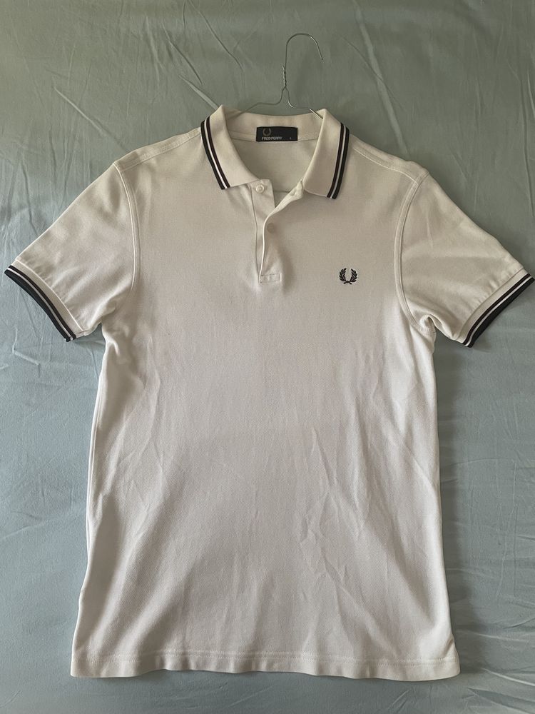 Polo Branco Fred Perry