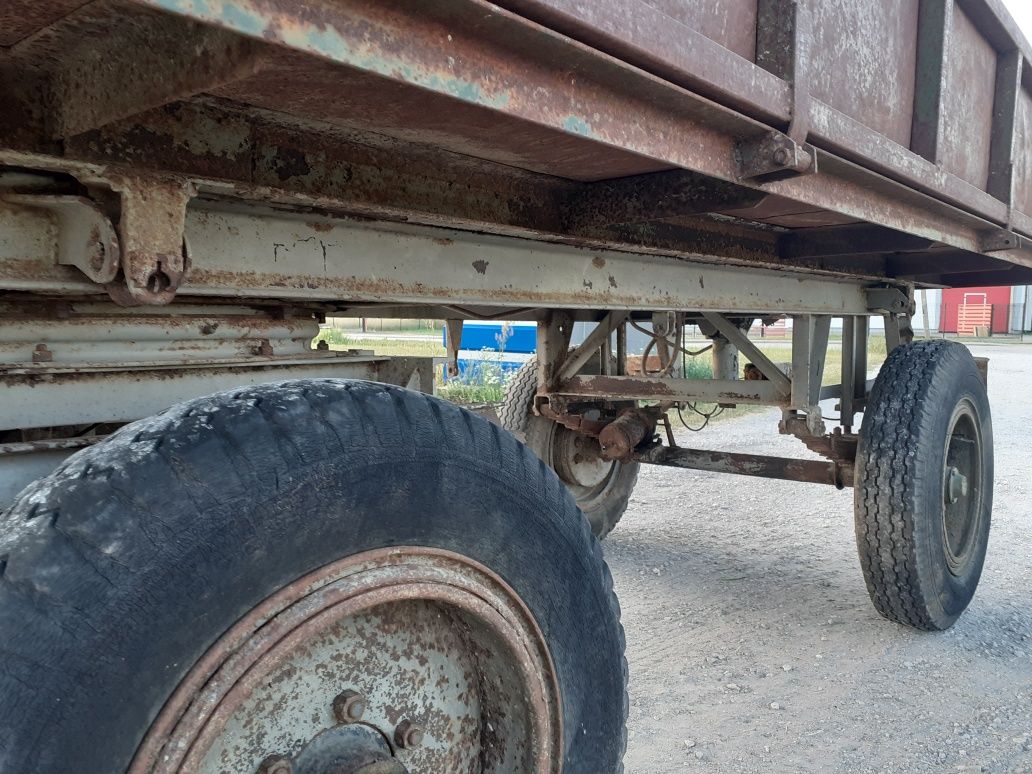 Przyczepa wywrotka d47/d732 jeden tlok krone 9 ton autosan hl 6011