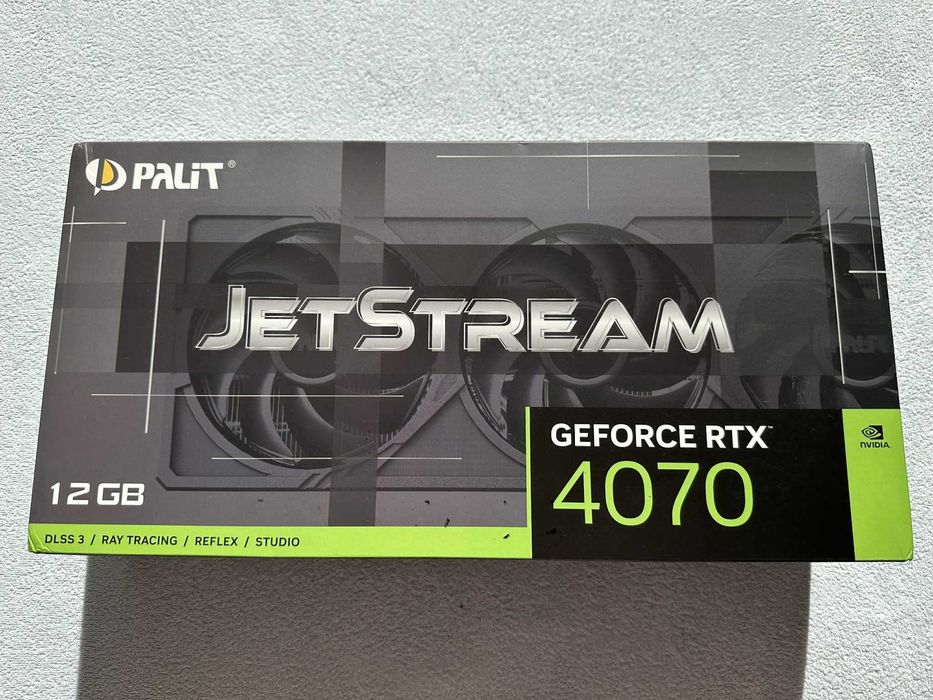Palit GeForce RTX 4070 Jetstream 12GB GDDR6X [Fabrycznie Nowa]