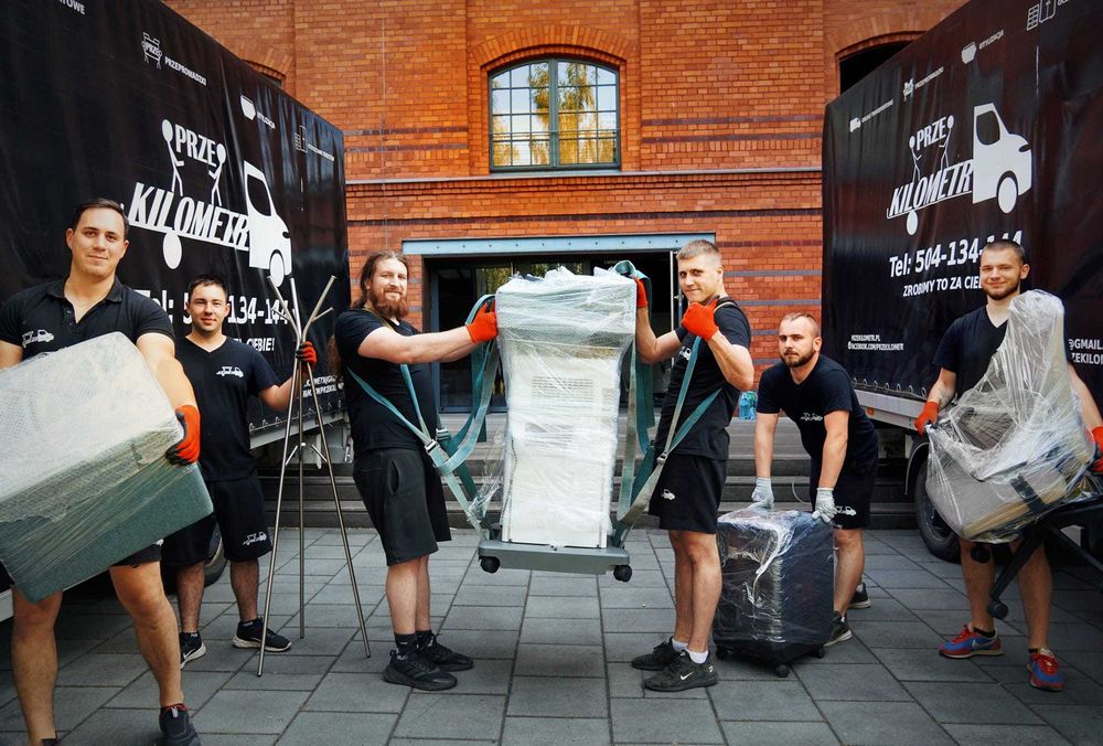 Przeprowadzki - Firm, biur, Instytucji, Transport , wnoszenie rzeczy!!