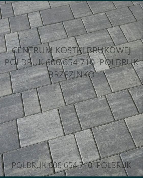 Kostka brukowa Polbruk Napoli 6 cm, Tetra BRUKBET
