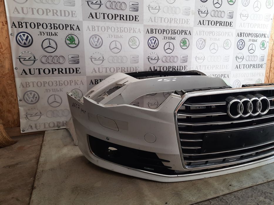 Бампер решітка Audi A6C7 бампер решетка Ауди А6С7
