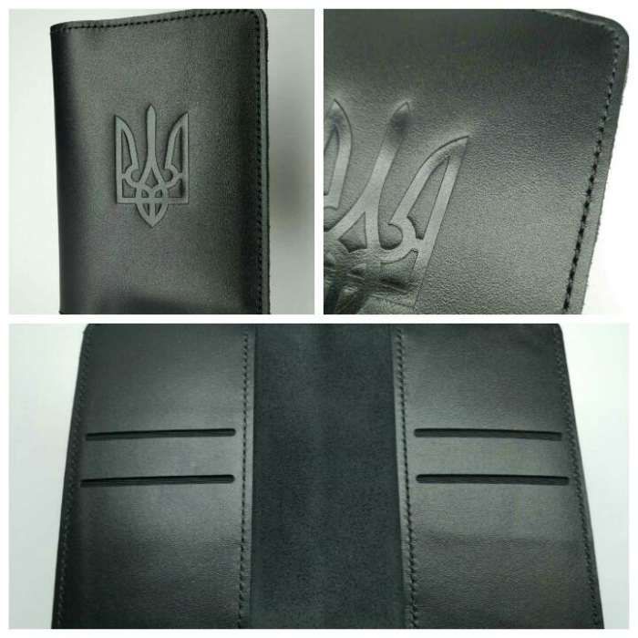 Шкіряна обкладинка на паспорт  Шкіра. Кожа