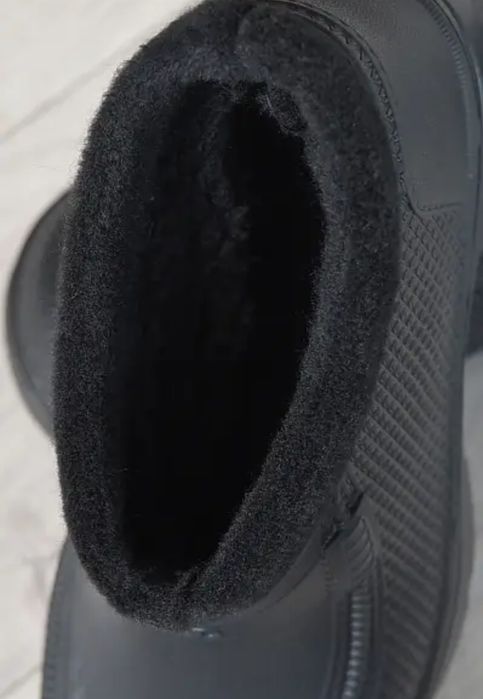 Чоловічі калоші утеплені Чорні та хакі (41-46)