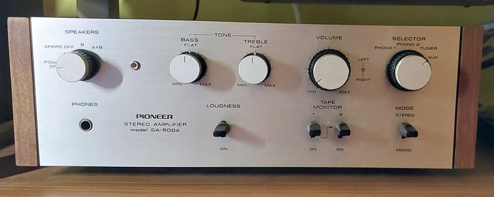 Pioneer SA 500 A wzmacniacz vintage .