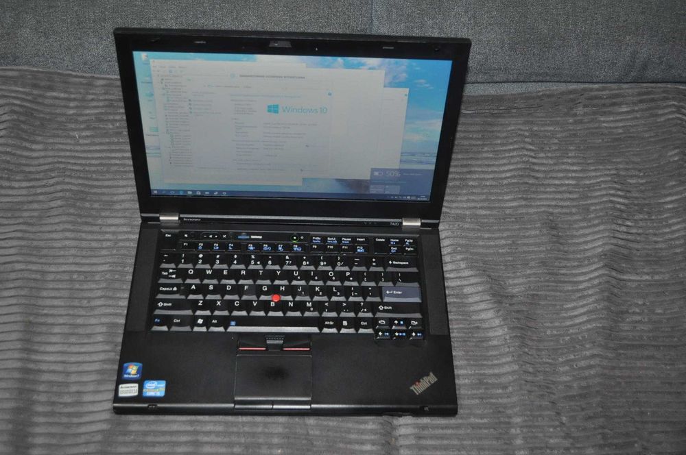 ThinkPad T420 14" i5-2410M 8GB 120Gb ssd DVDRW 1600x900 Win10 zasilacz