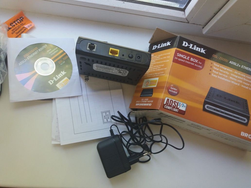 Модем D-Link DSL-2500U