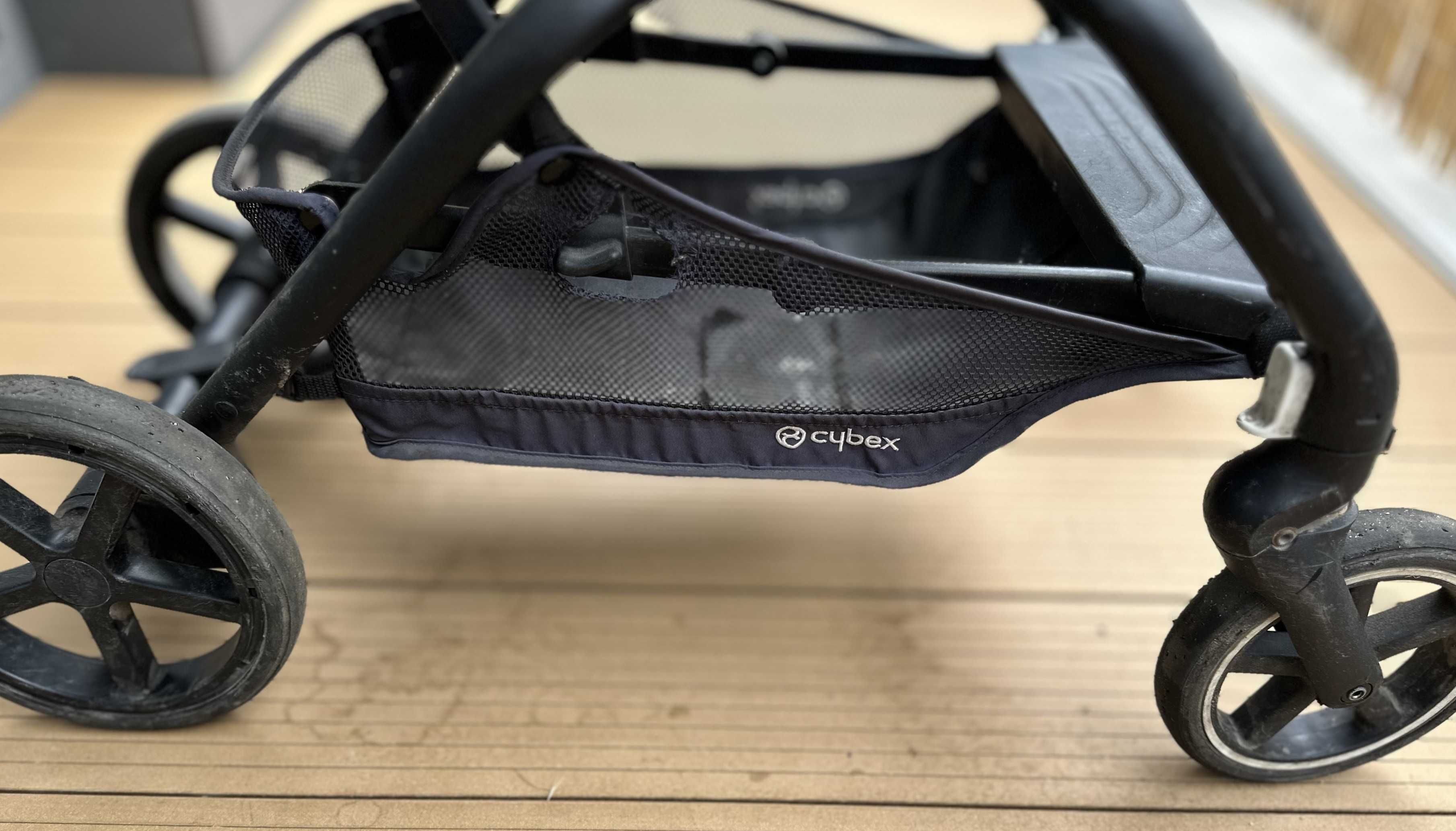 CYBEX EEZY S PLUS+ 2 Wózek + Śpiworek + Osłona przeciwdeszczowa