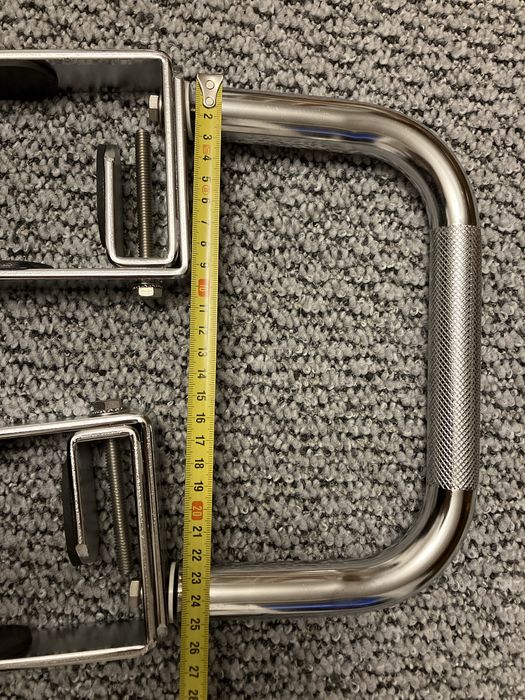 2 Uchwyty dla seniora relingi uchwyt, reling zestaw