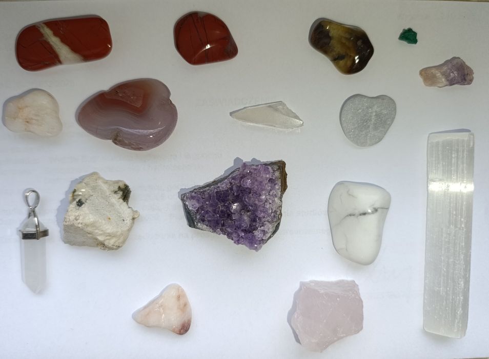 Zestaw 16 minerałów