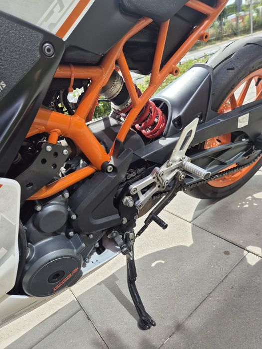 KTM rc390 salon PL na tor i na drogę, po motocyklistce :)