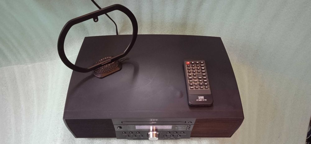 Zestaw audio HI-FI Wieża ITT MSR 10-100 VINTAGE CD, MP3,USB,SD,AUX