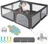 Kojec Box dla Dzieci Suchy Basen Plac Zabaw XXL 150x180x69cm + TORBA
