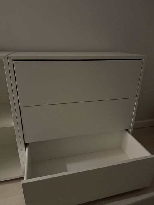 Comoda 3 gavetas branca ikea