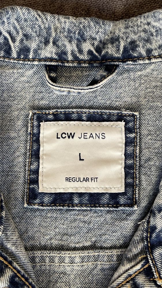 Meska kurtka jeansowa vintage tozmiar XL