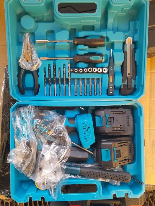 Шуруповерт Макита 36В 2Ак 5Ач Румыния Большой Набор Металл Патрон