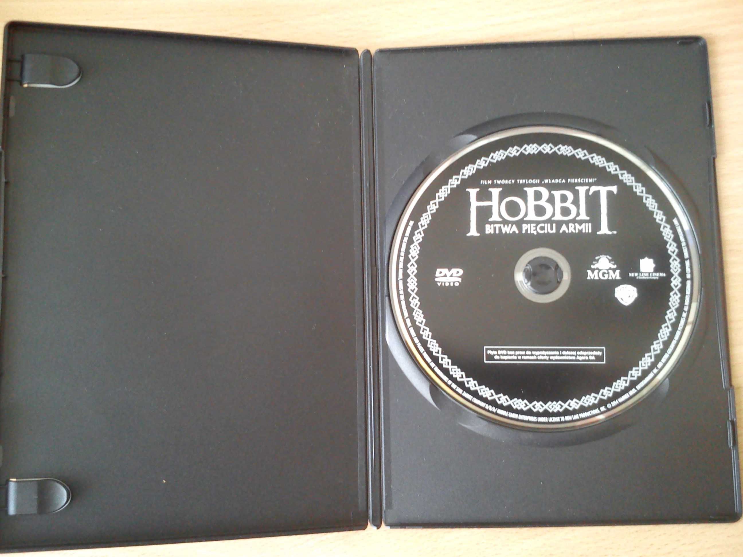 DVD film Hobbit Bitwa pięciu armii