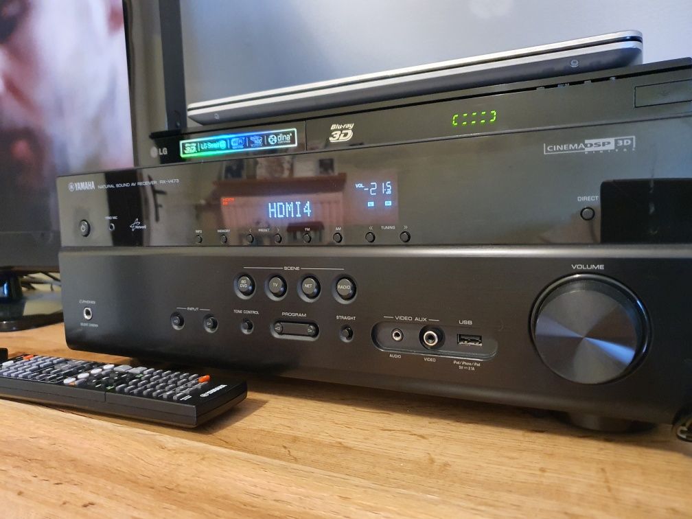 Yamaha RX-V 473 Amplituner kina domowego