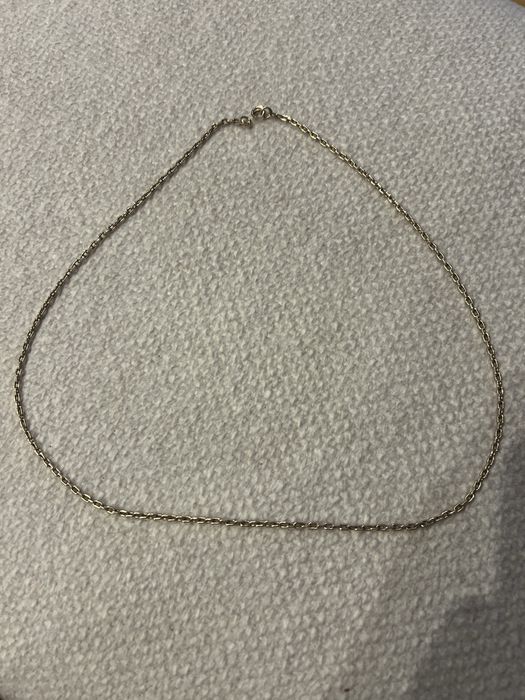 Zloty lancuszek zloto ankier kuty 16.6 g dl 61cm proba 585 14k