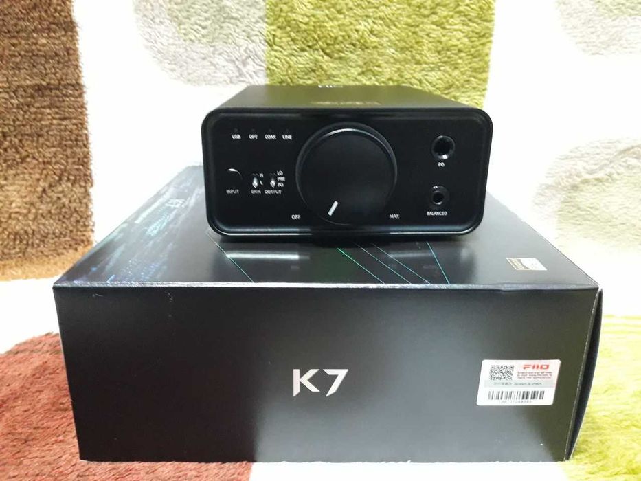 ЦАП с усилителем для наушников FiiO K7 (ещё 3 мес. гарантии)