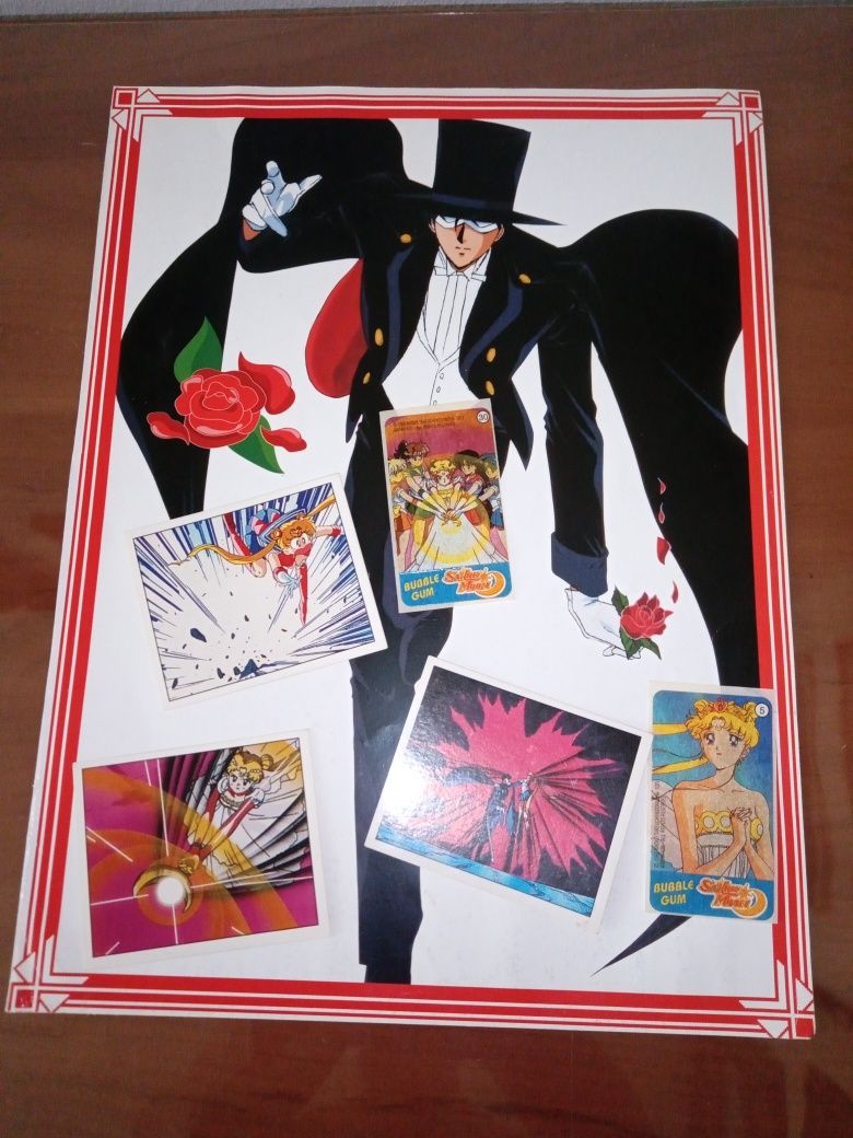 Naklejki plakat Czarodziejka z księżyca Sailor Moon
