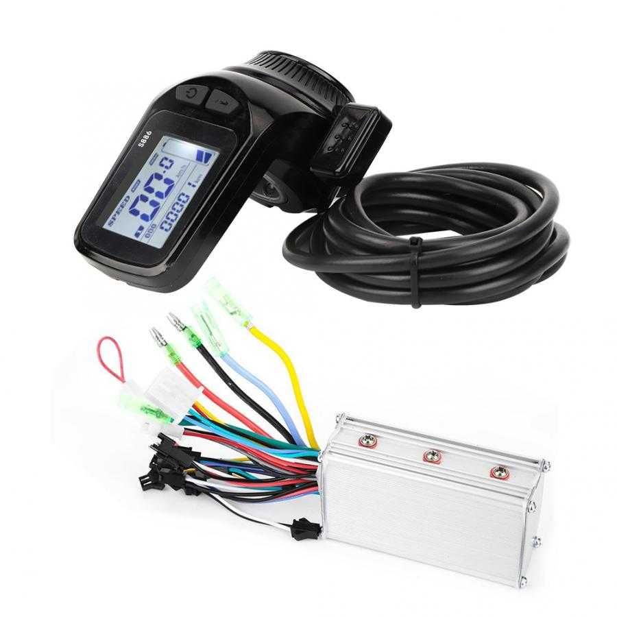 Контролер 24V,36V,48V,64V -350W,450W,500W,600W,1000W електоровелосипед