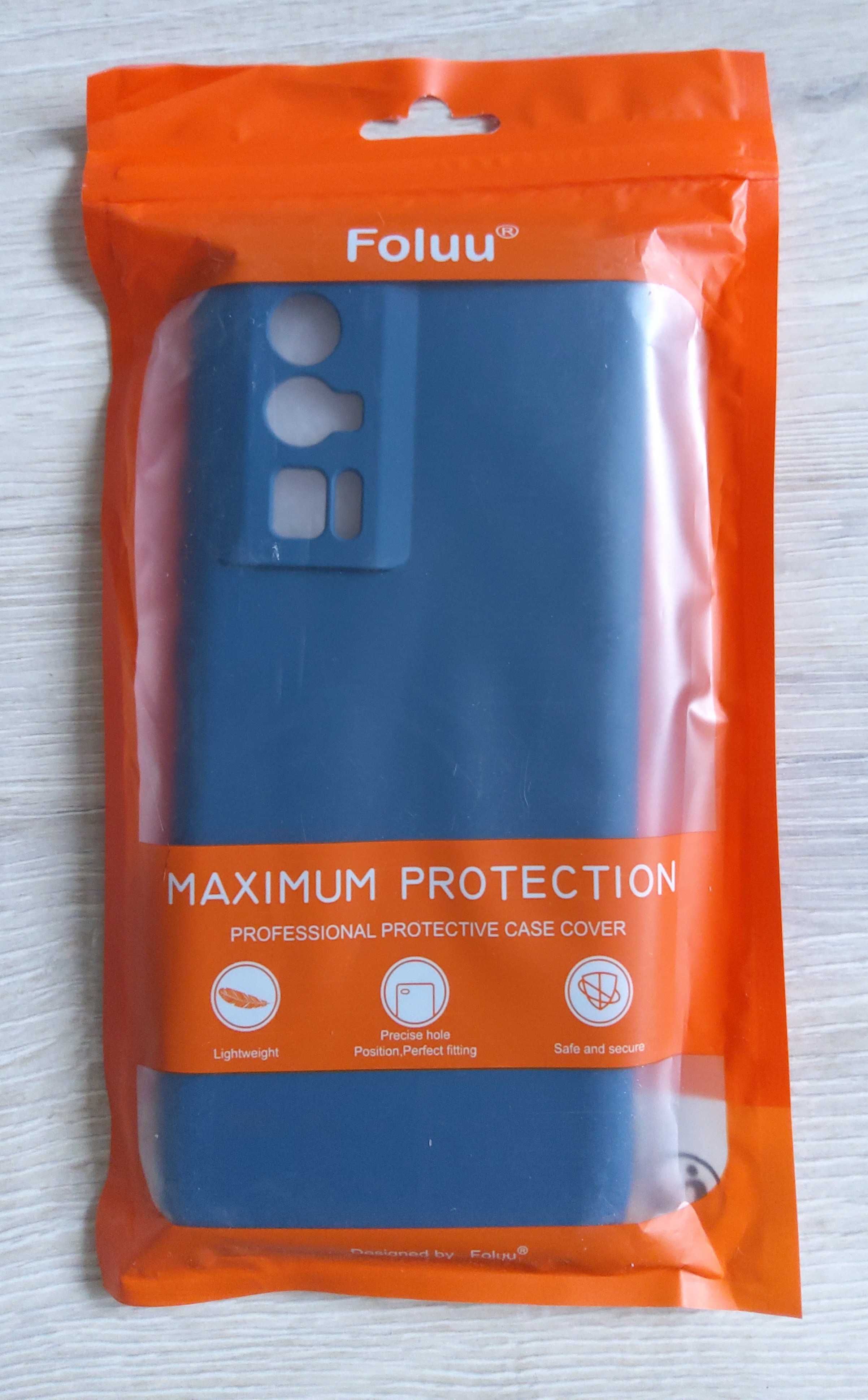 Silikonowe etui ochronne do Xiaomi F5 Pro 5G (2023) blue