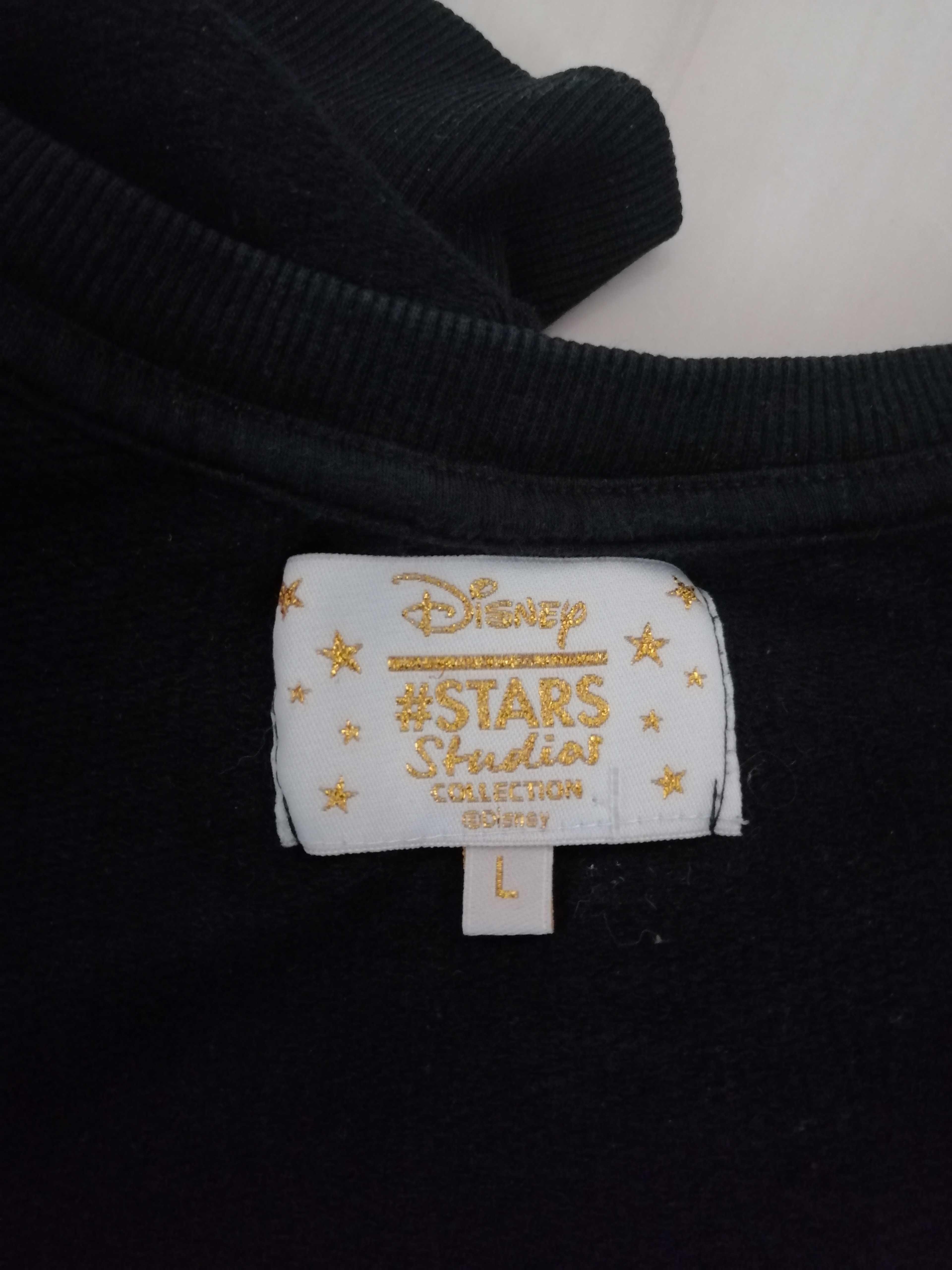 Czarna bluza z nadrukiem Disney