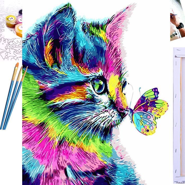 Obraz Do Malowanie Po Numerach Na Krośnie Prezent