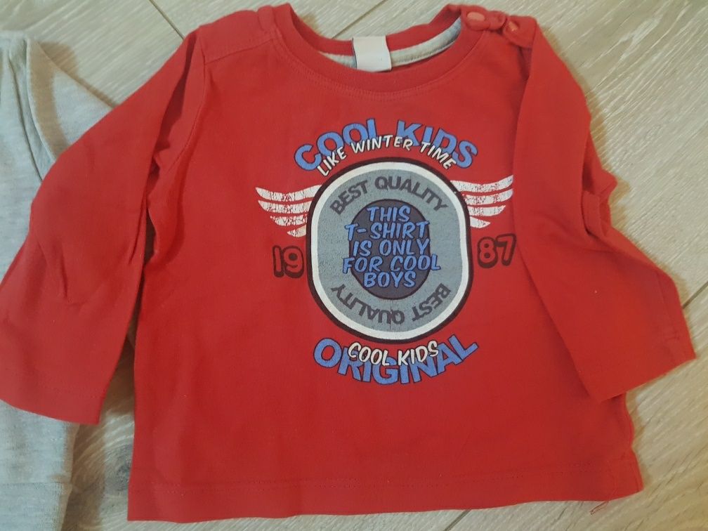 Bluza i koszulka dla chłopca Wójcik r.68