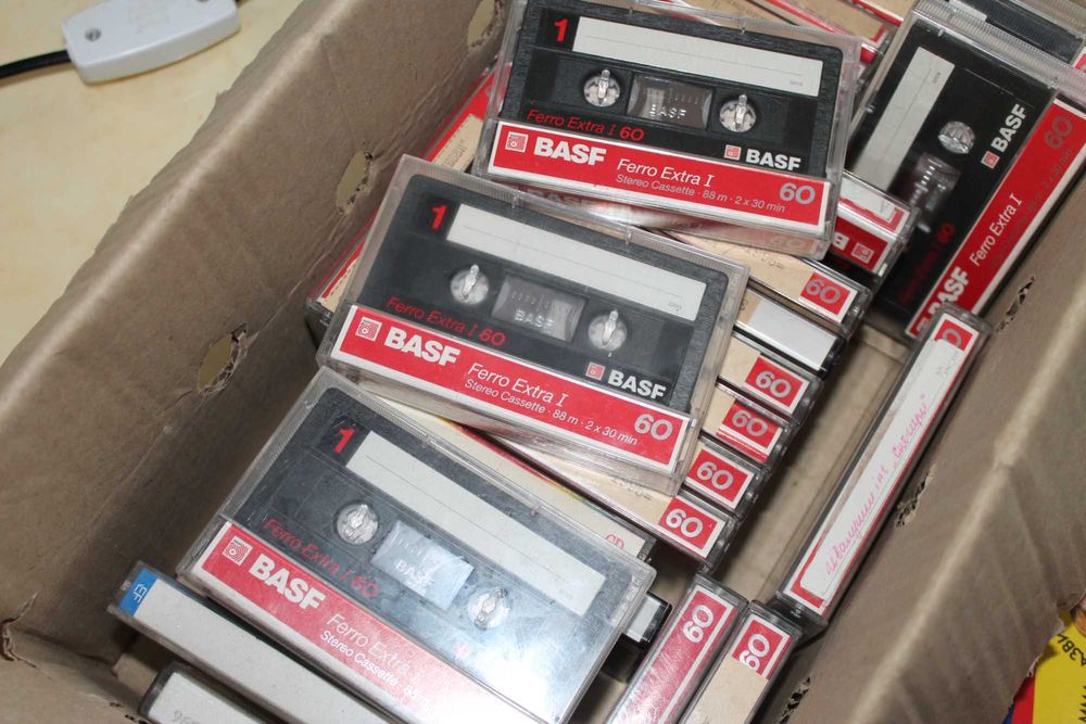 аудио кассеты басф 60 мин студийная запись