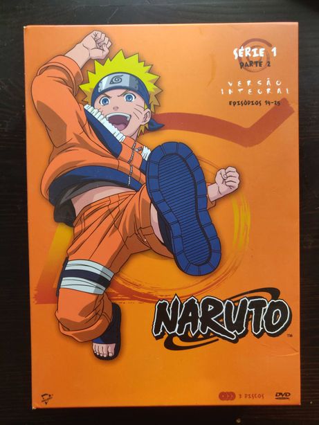 Vendo DVDs Naruto Série 1 Parte 2