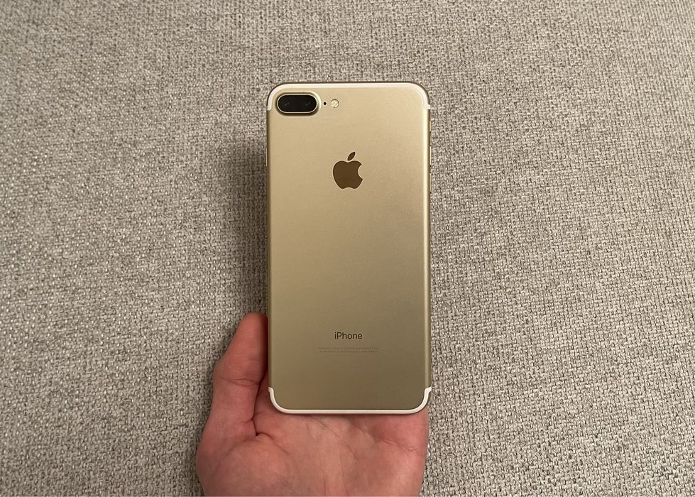 ДОНОР НА ЗАПЧАСТИ - iPhone 7 PLUS - 128 гб - 85% АКБ - ICLOUD - GOLD