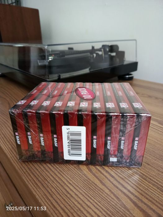 Kasety magnetofonowe BASF Ferro Extra 90 10 sztuk