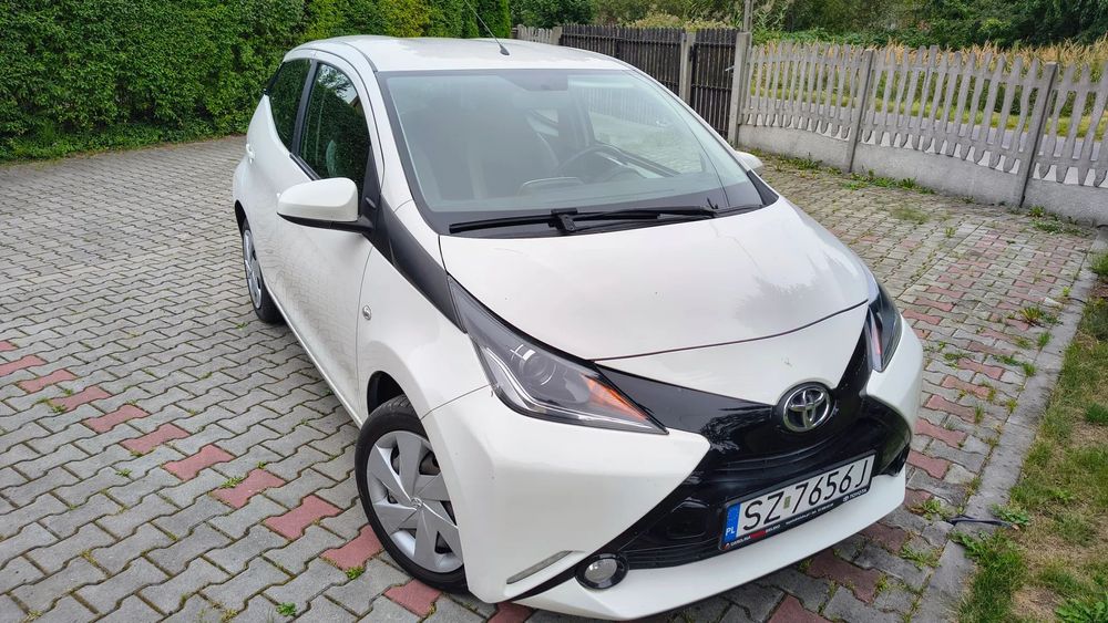 Toyota Aygo Biała Toyota Aygo