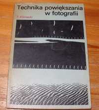 Książka " Technika powiększania w fotografii"