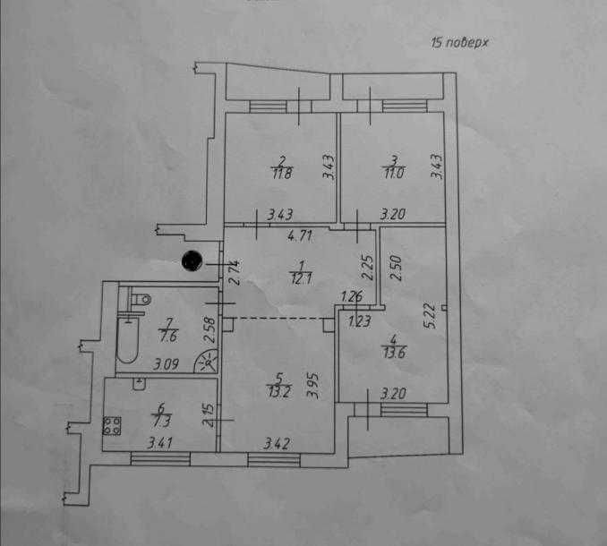 Видова 4-х кімнатна  ст. метро Індустріальна