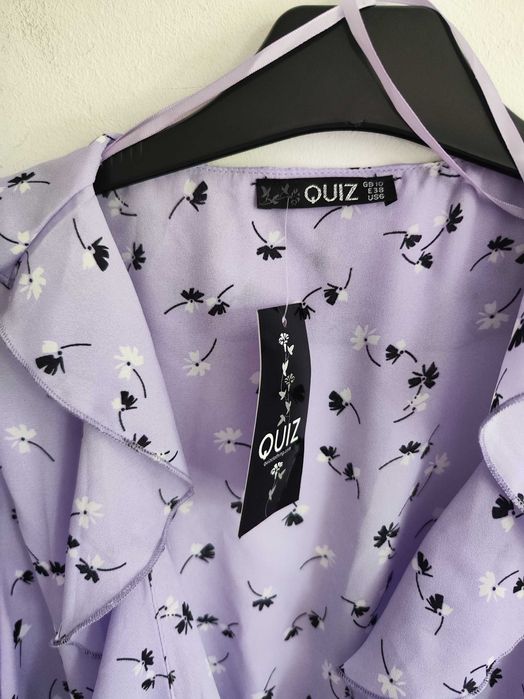 Piękna fioletowa koszula Quiz Nowa z metką M