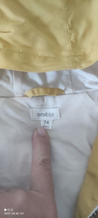 Kurtka/płaszczyk newbie dla dziewczynki 74
