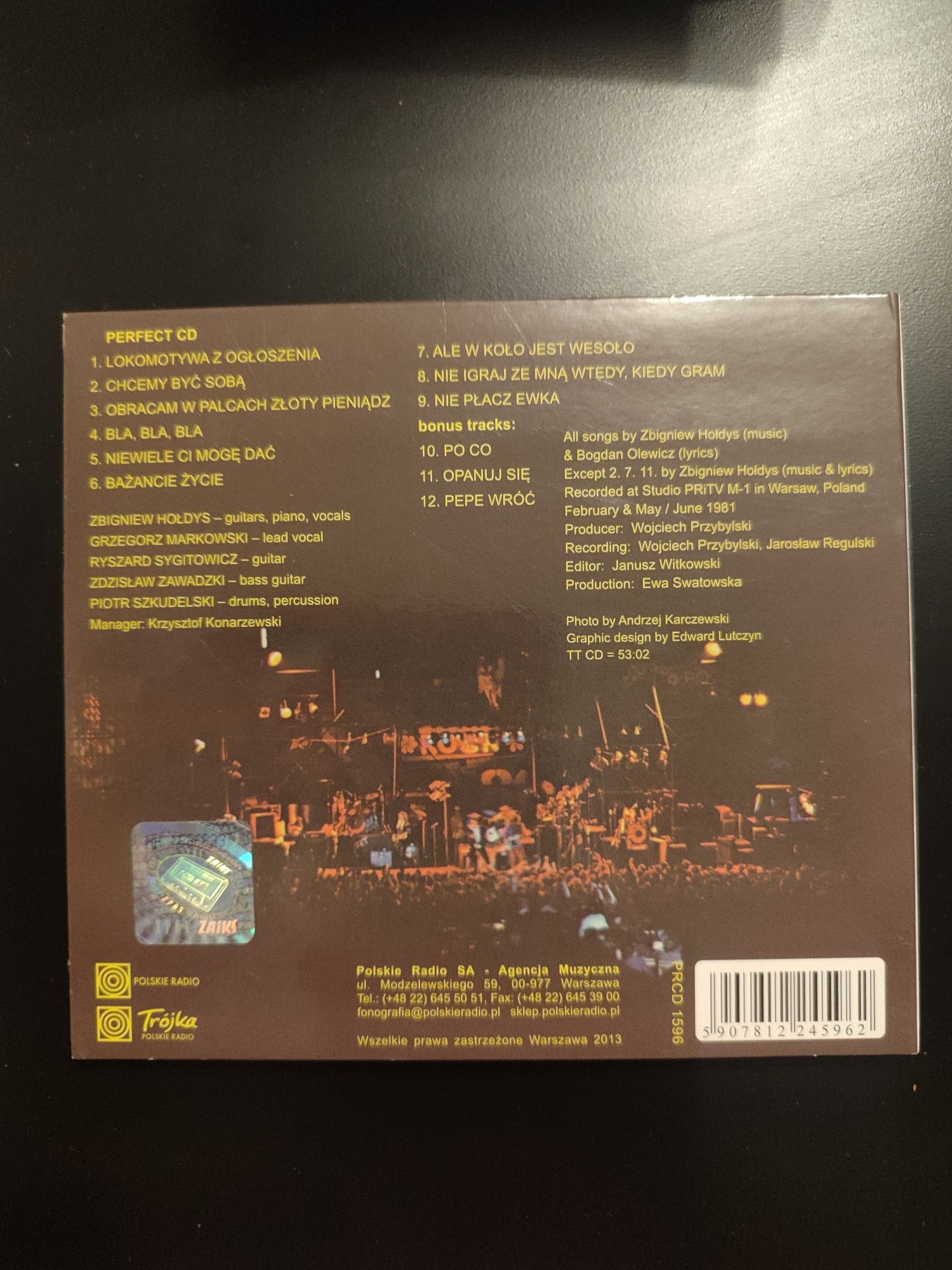 PERFECT płyta CD 2013